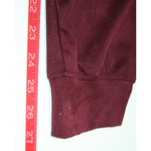 Liverpool Los Angeles Womens M Wine Red Joggers Comfy Soft Stretch Travel Pants - Picture 7 of 7